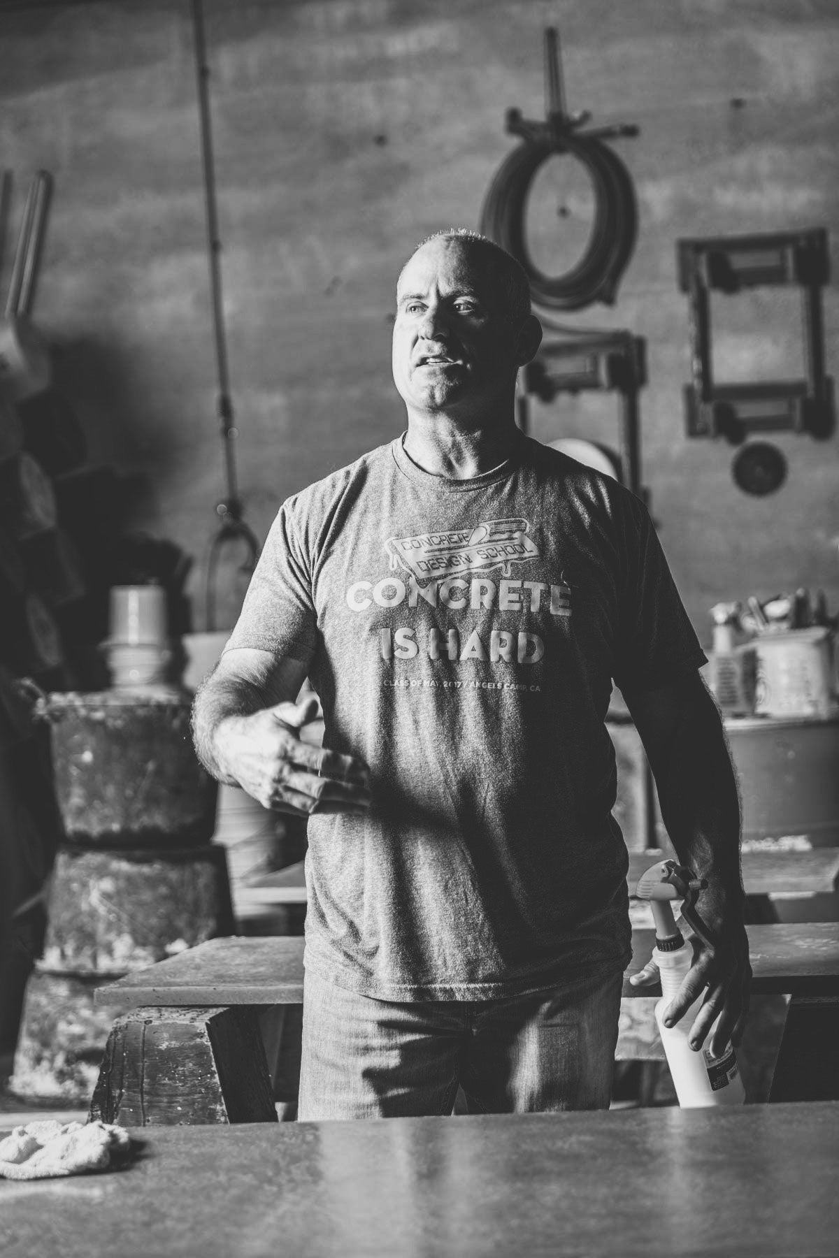 Jon Schuler, concrete chemist, creator of ICT Reactive Concrete Sealer, sold by Designer Concrete Supplies, the UK and European distributor of Kodiak Pro and ICT Reactive.